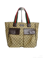 Gucci Canvas Beige Tote