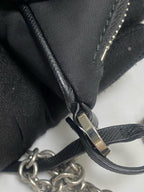 Prada Prada Re-Edition 2005 Recycled Nylon Three-in-One Handbag Cordura Black Shoulder Bag 1BH204_R064_F0002_V_V9L