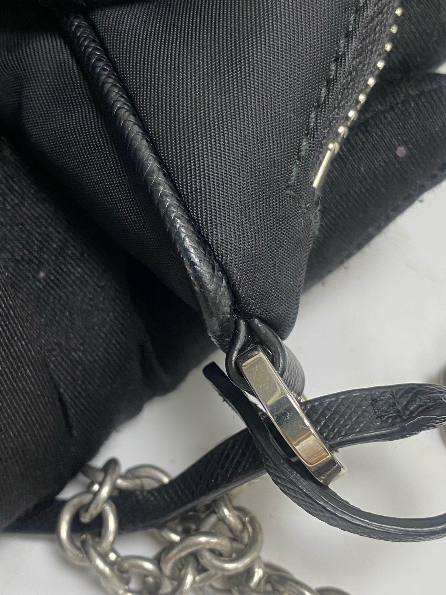 Prada Prada Re-Edition 2005 Recycled Nylon Three-in-One Handbag Cordura Black Shoulder Bag 1BH204_R064_F0002_V_V9L