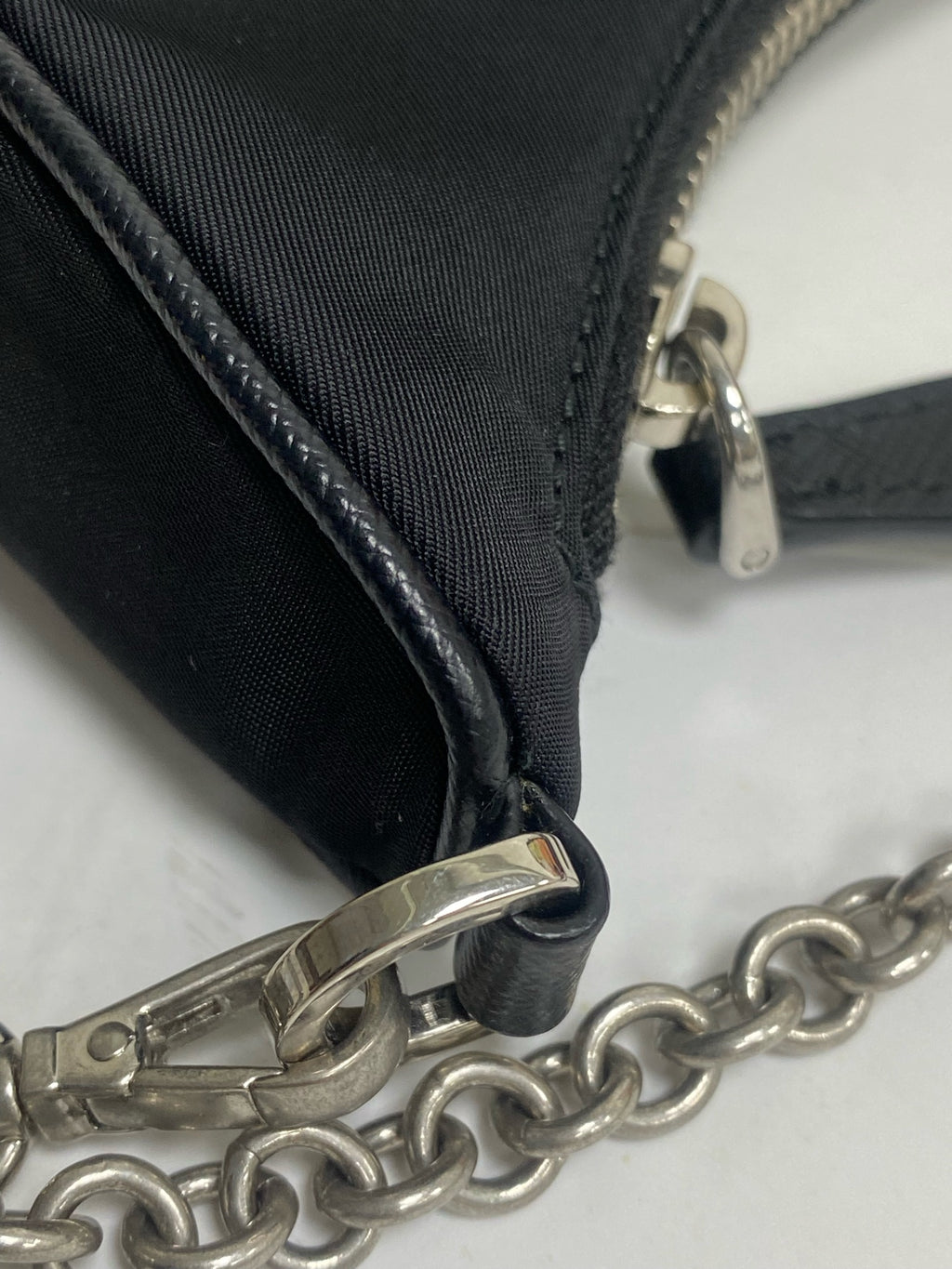 Prada Prada Re-Edition 2005 Recycled Nylon Three-in-One Handbag Cordura Black Shoulder Bag 1BH204_R064_F0002_V_V9L