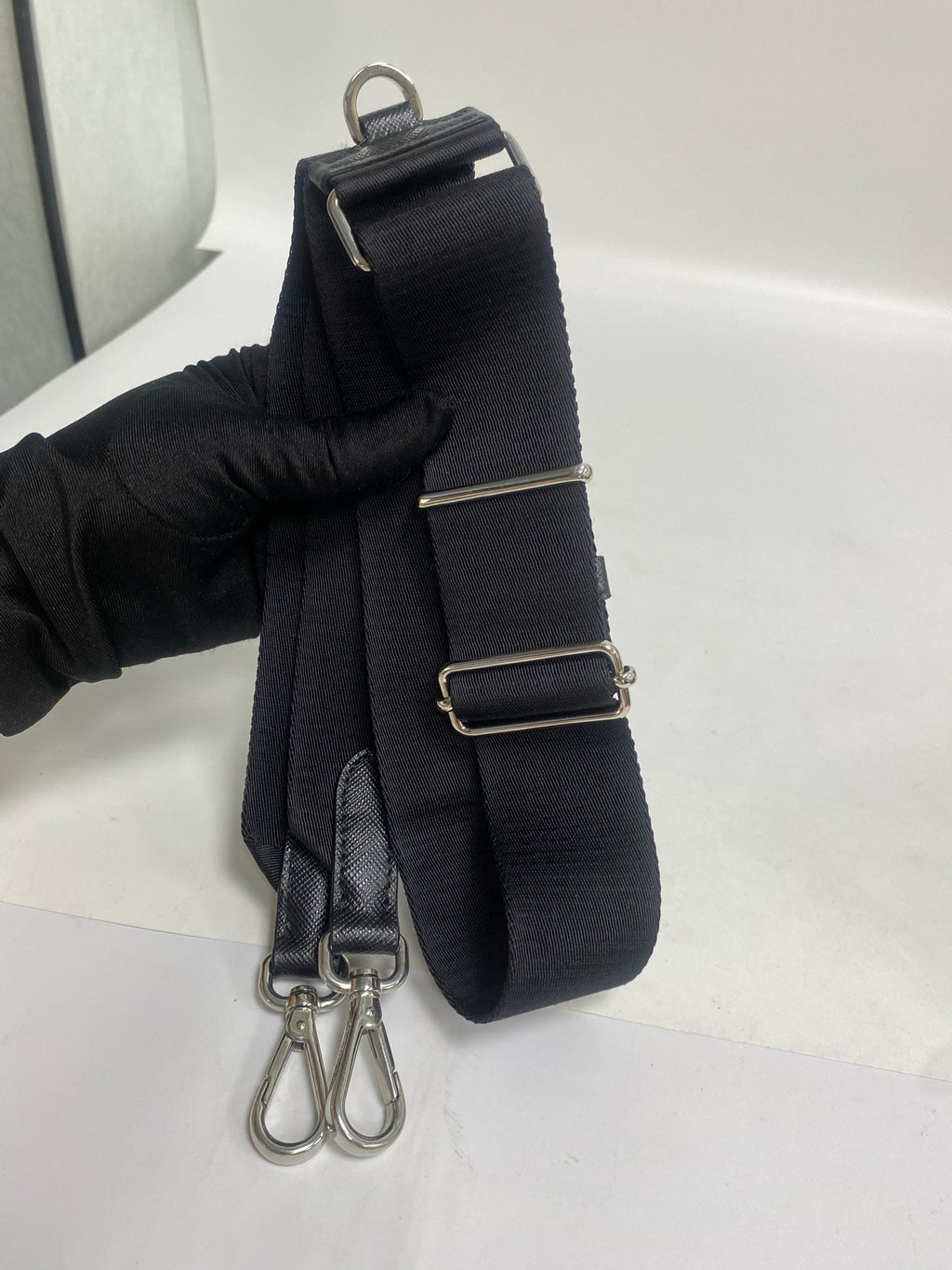 Prada Prada Re-Edition 2005 Recycled Nylon Three-in-One Handbag Cordura Black Shoulder Bag 1BH204_R064_F0002_V_V9L
