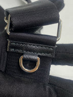Prada Prada Re-Edition 2005 Recycled Nylon Three-in-One Handbag Cordura Black Shoulder Bag 1BH204_R064_F0002_V_V9L