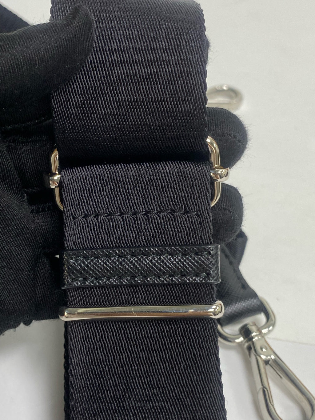 Prada Prada Re-Edition 2005 Recycled Nylon Three-in-One Handbag Cordura Black Shoulder Bag 1BH204_R064_F0002_V_V9L