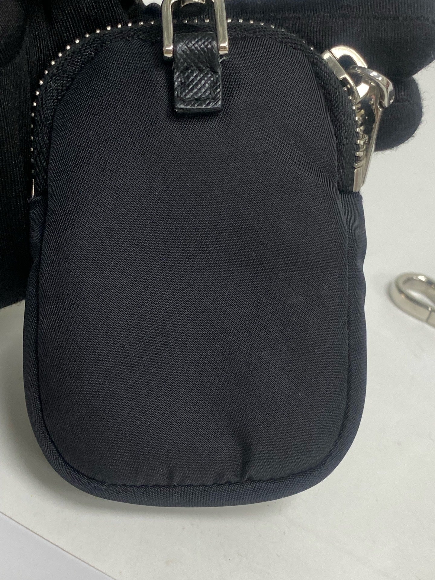 Prada Prada Re-Edition 2005 Recycled Nylon Three-in-One Handbag Cordura Black Shoulder Bag 1BH204_R064_F0002_V_V9L