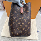 Louis Vuitton Brown Bucket & Drawstring Bag