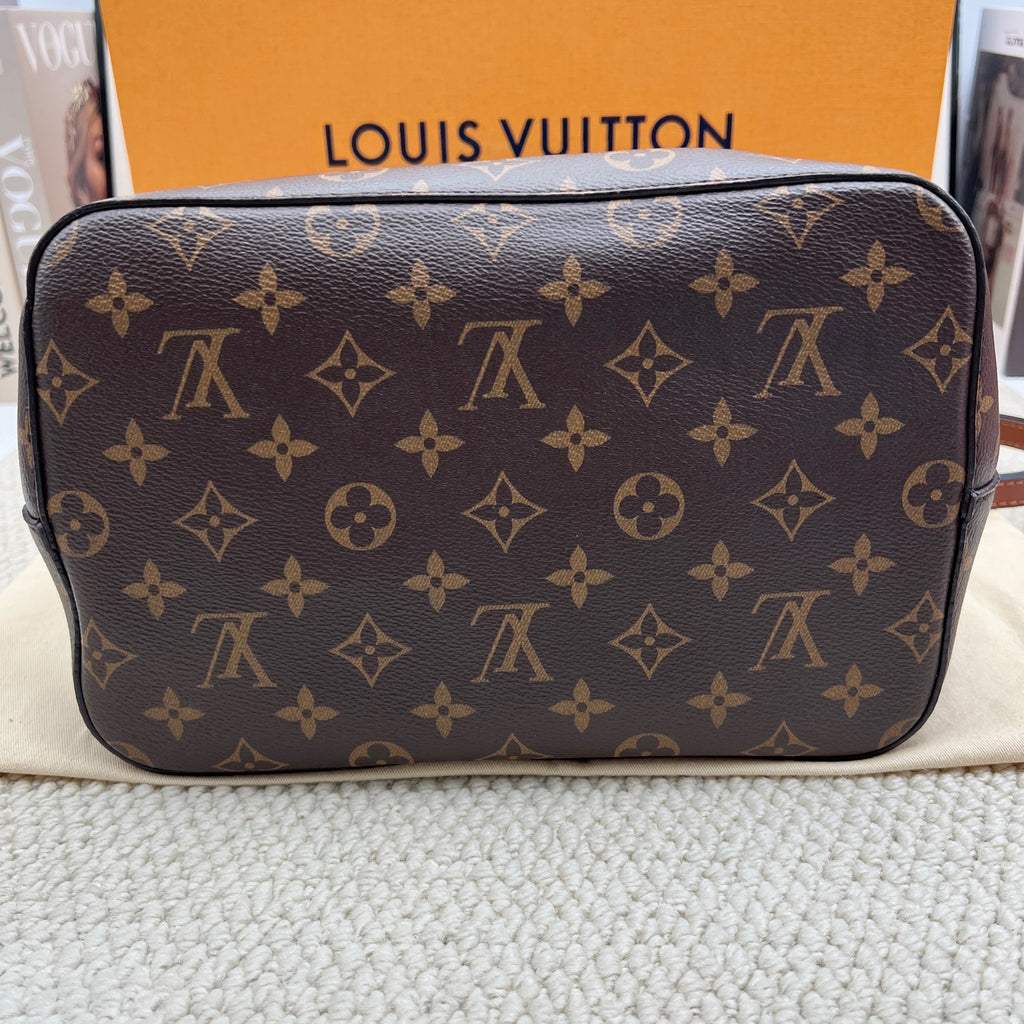 Louis Vuitton Brown Bucket & Drawstring Bag