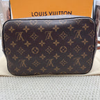 Louis Vuitton Brown Bucket & Drawstring Bag