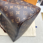 Louis Vuitton Brown Bucket & Drawstring Bag