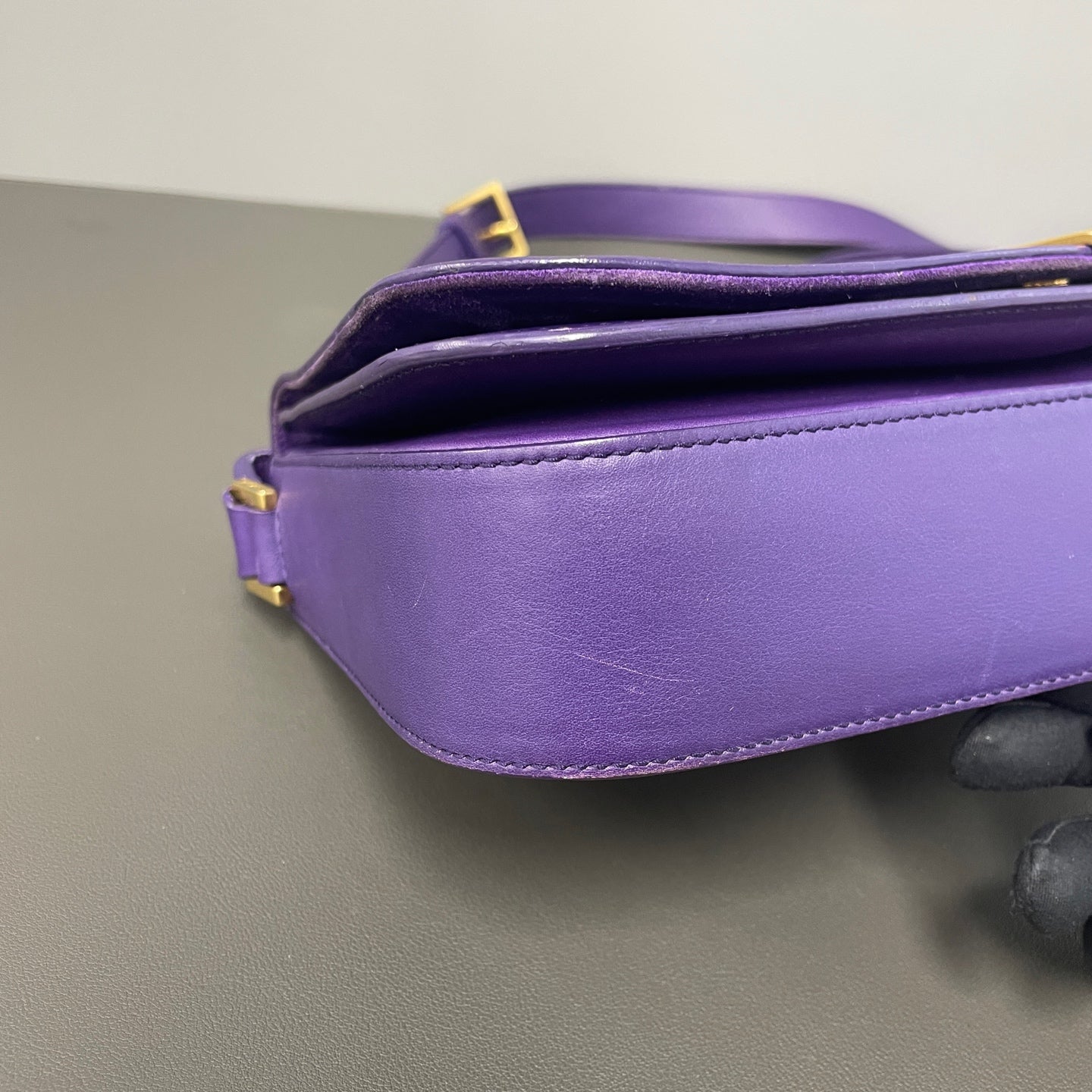 Saint laurent Purple Crossbody