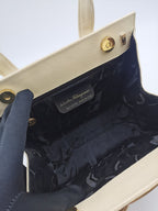 Salvatore Ferragamo Beige Satchel