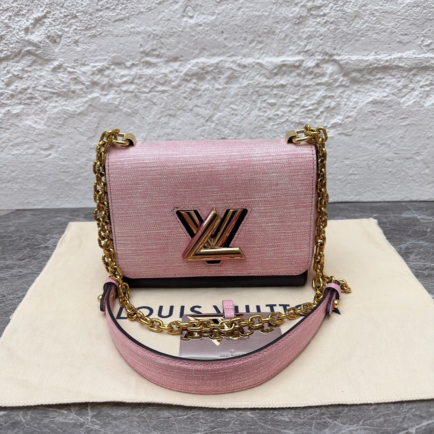 Louis Vuitton Leather Pink