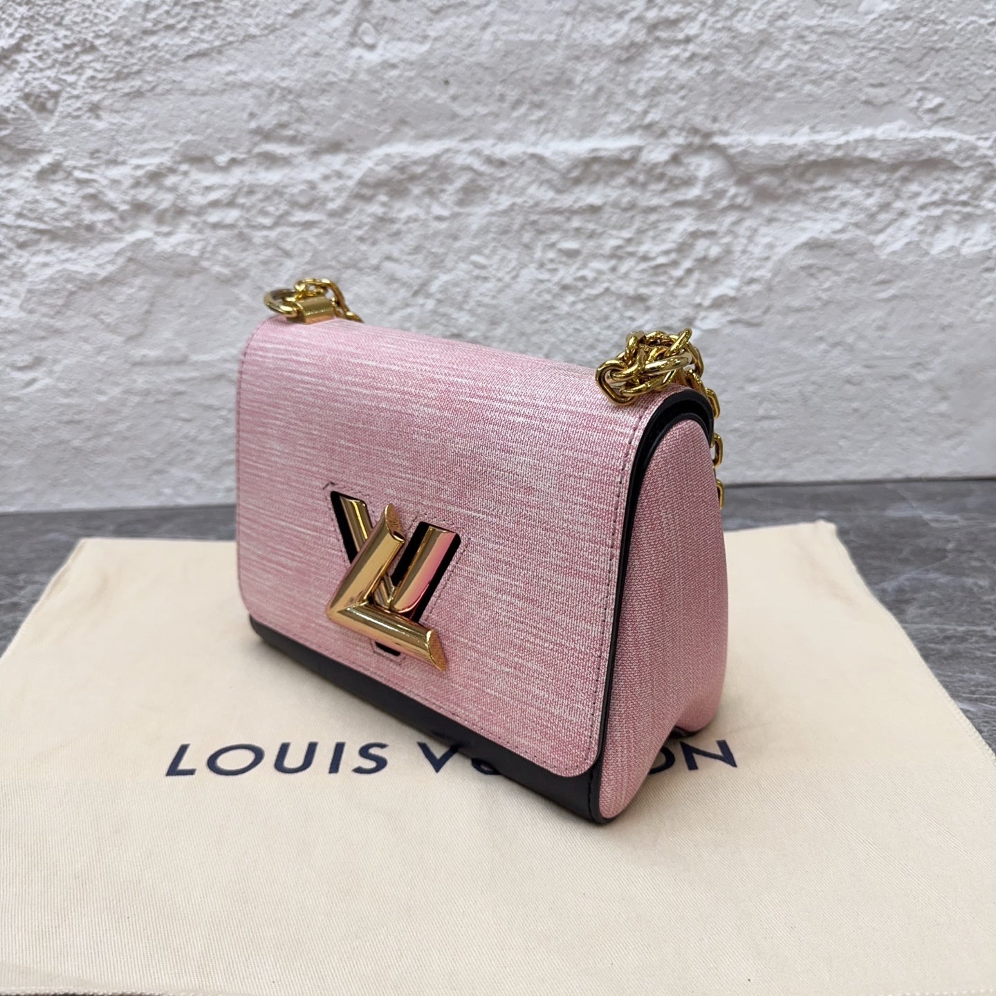 Louis Vuitton Leather Pink