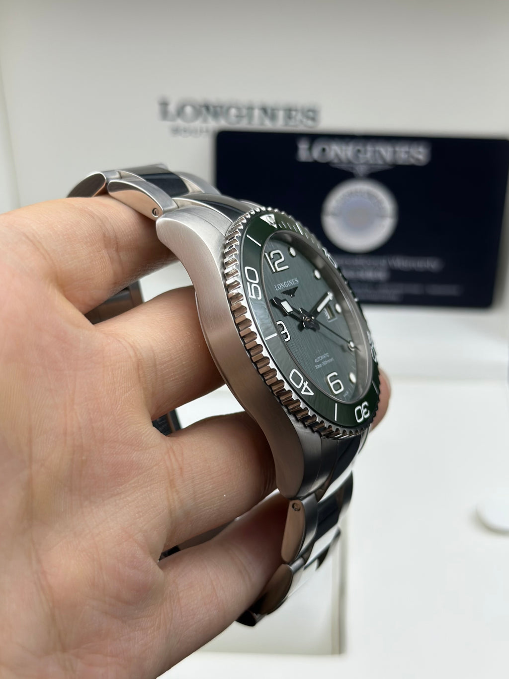 Longines Green Mechanical watch