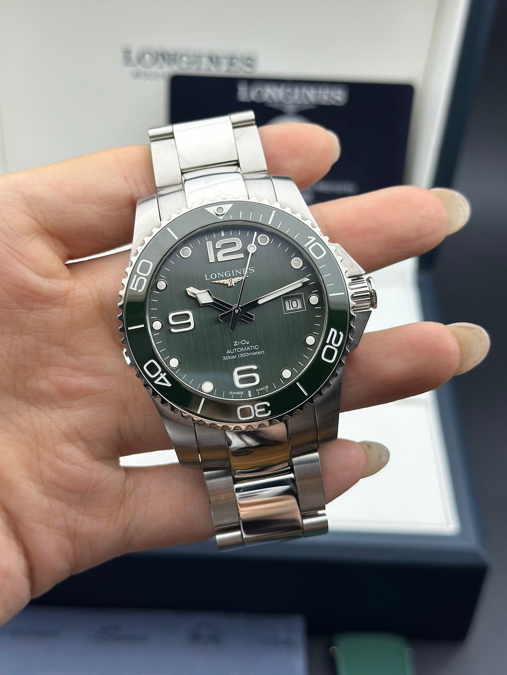 Longines Green Mechanical watch