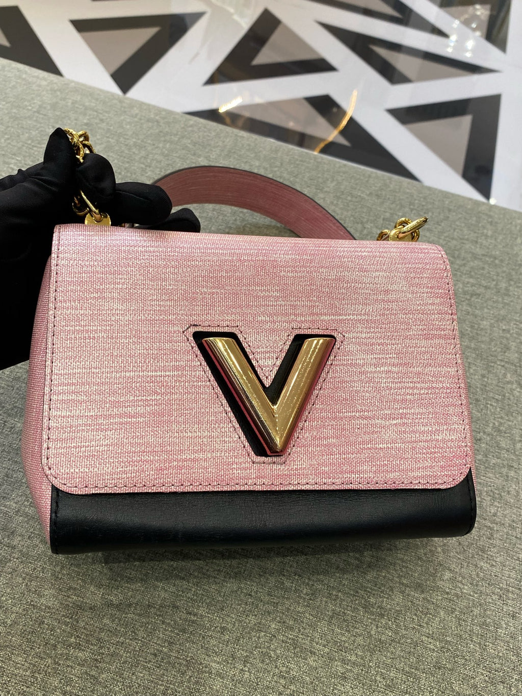 Louis Vuitton Leather Pink