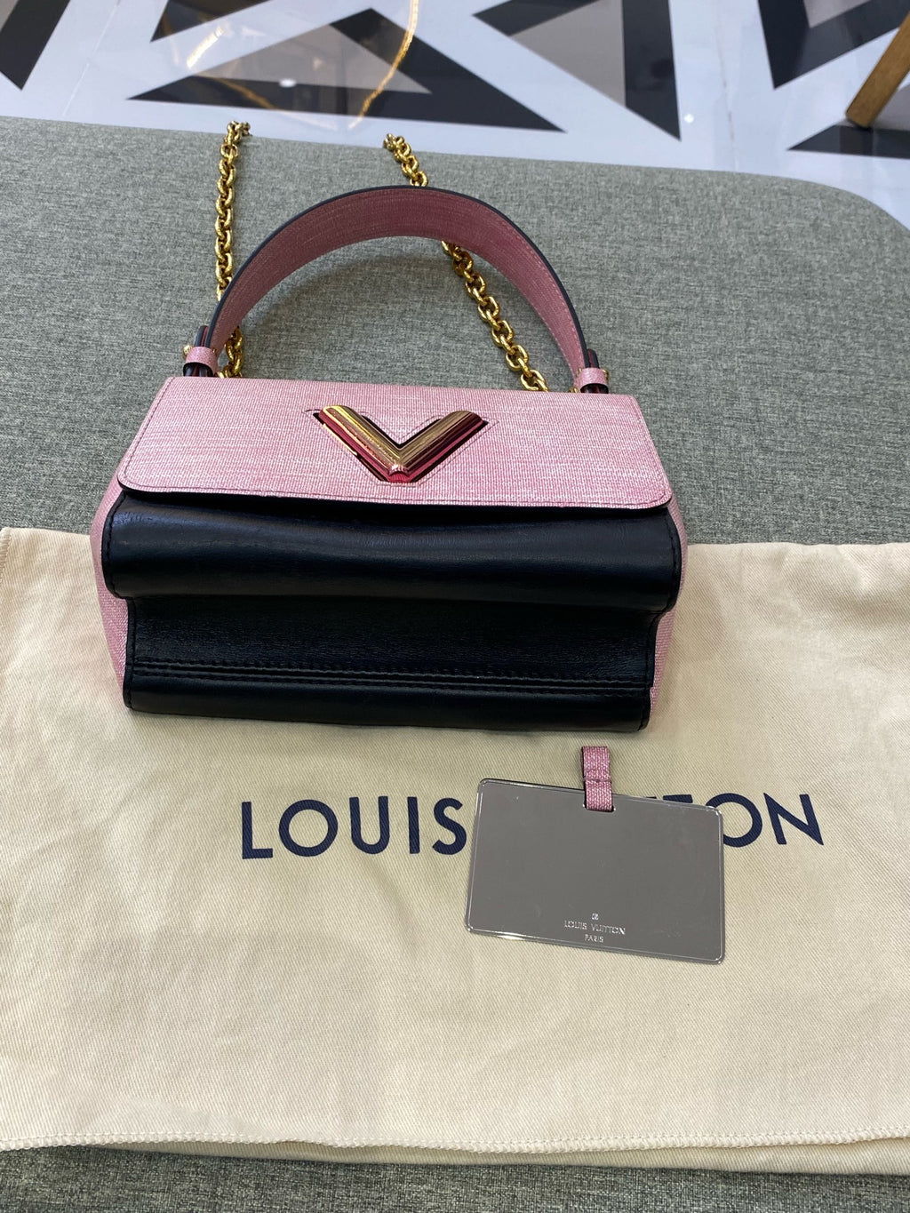 Louis Vuitton Leather Pink