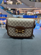 Gucci Gucci Horsebit 1955 Collection Canvas Beige 602204 92TCG 8563