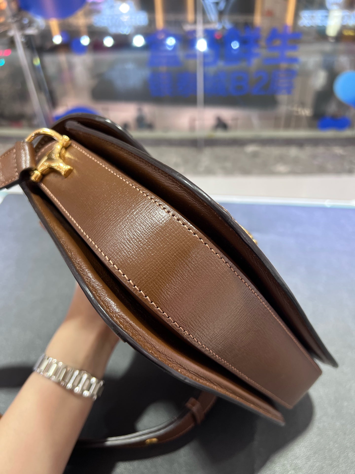 Gucci Gucci Horsebit 1955 Collection Canvas Beige 602204 92TCG 8563