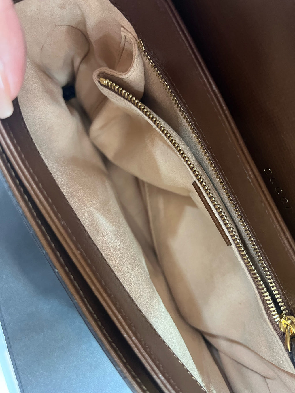 Gucci Gucci Horsebit 1955 Collection Canvas Beige 602204 92TCG 8563