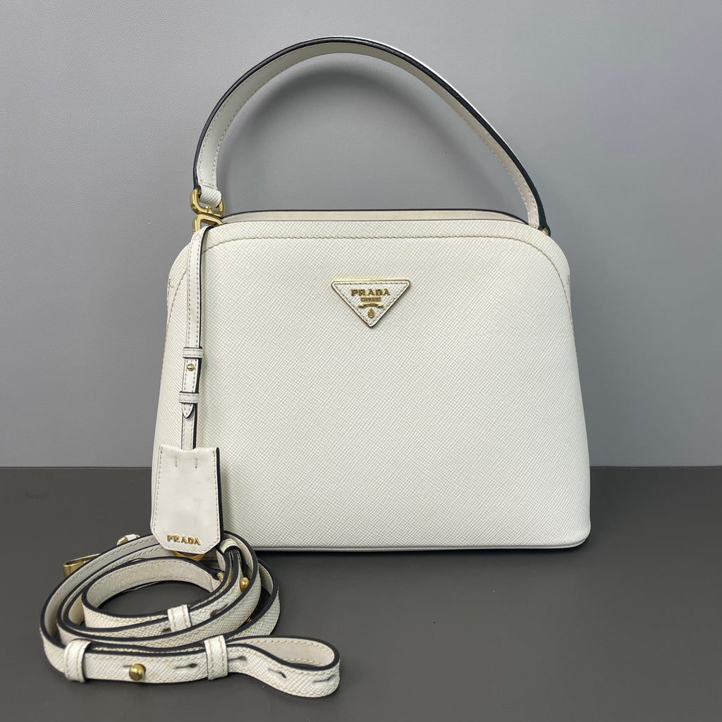 Prada White Satchel