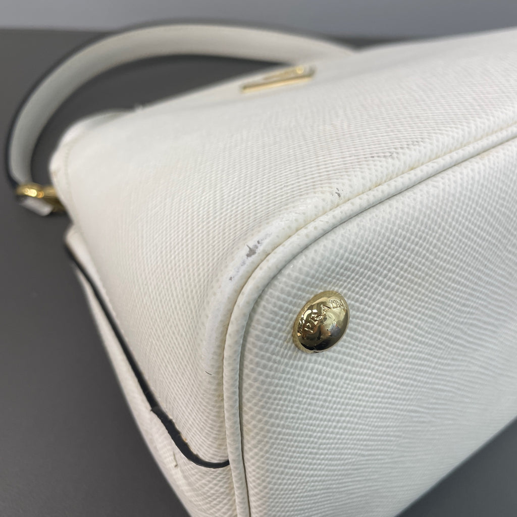 Prada White Satchel