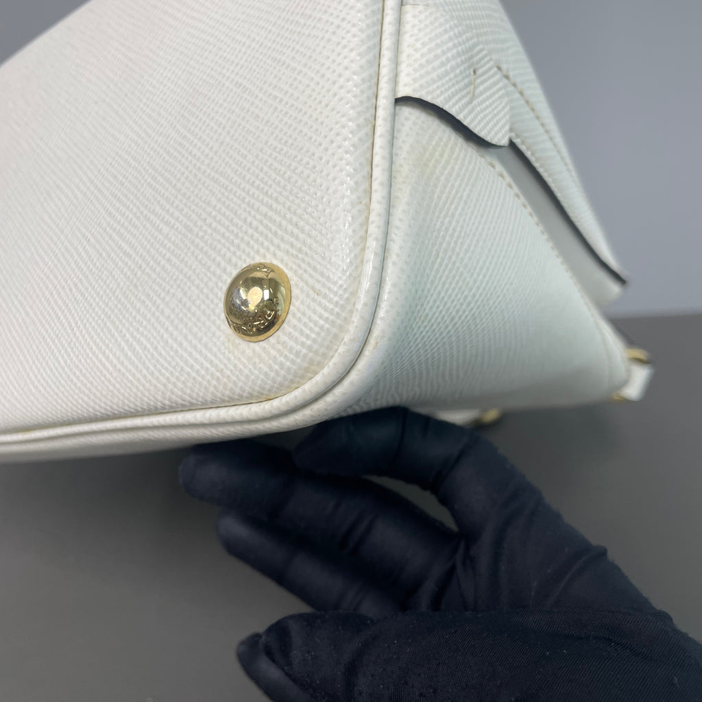 Prada White Satchel