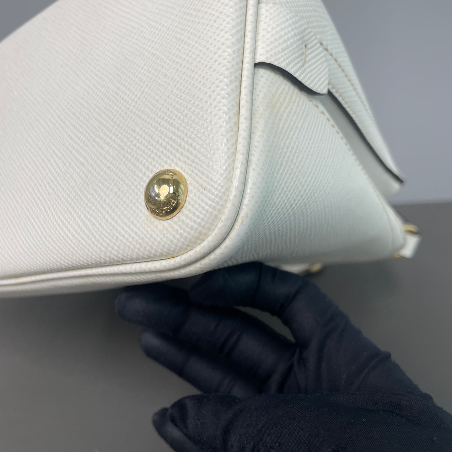 Prada White Satchel
