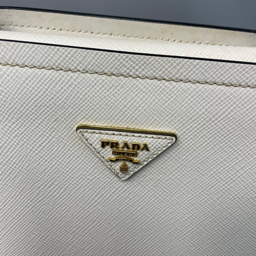 Prada White Satchel