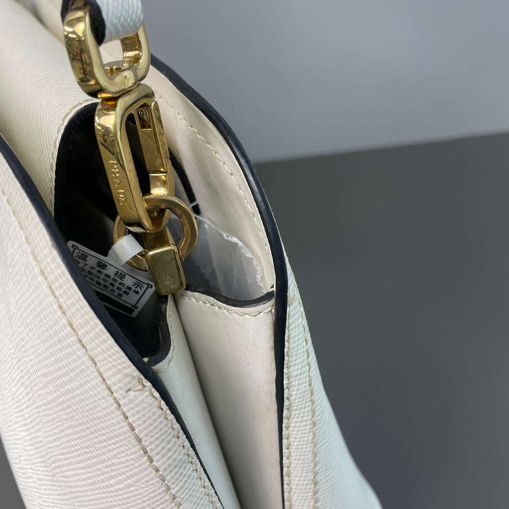 Prada White Satchel