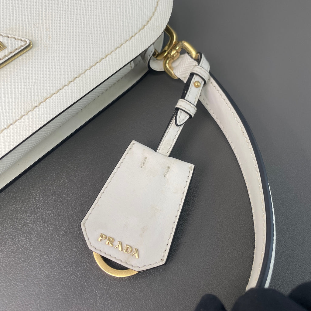 Prada White Satchel