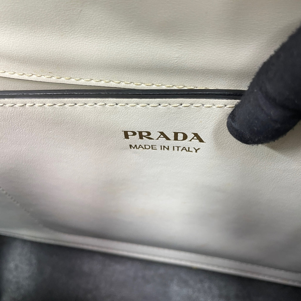 Prada White Satchel