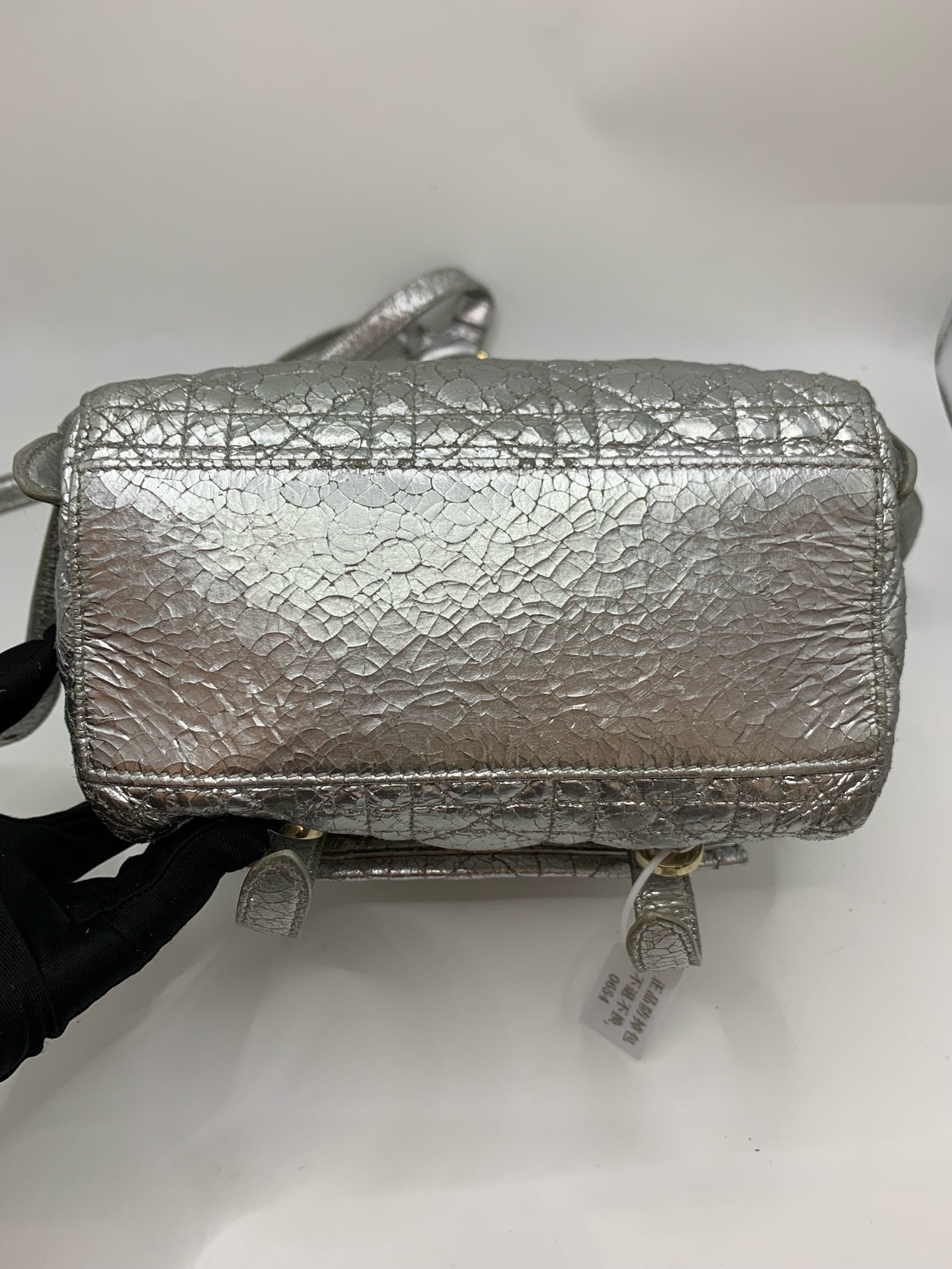 Dior Silver Backpack