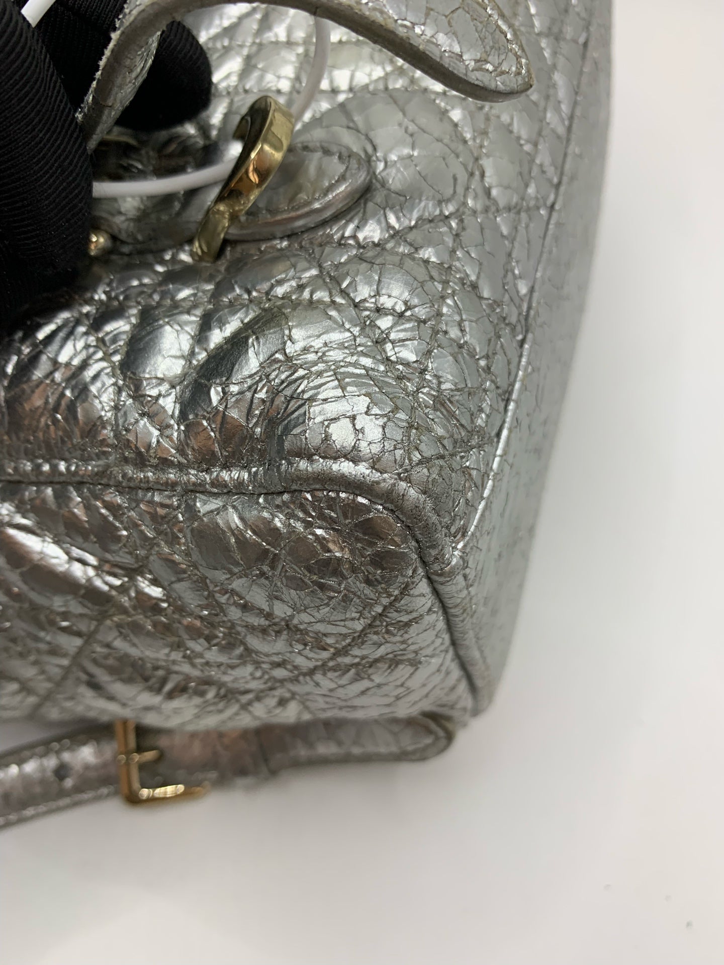 Dior Silver Backpack