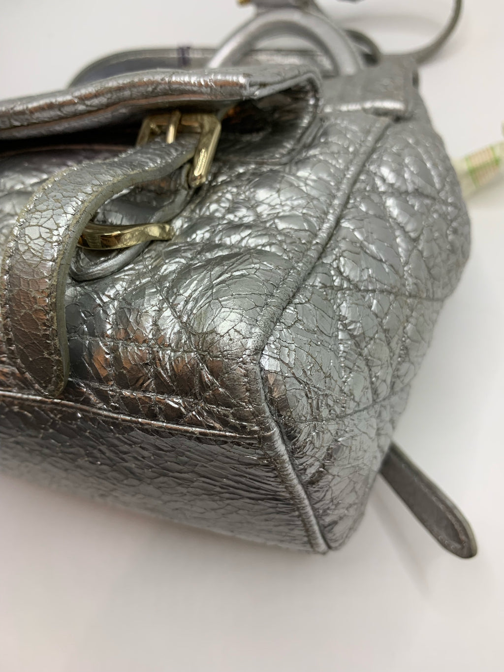 Dior Silver Backpack