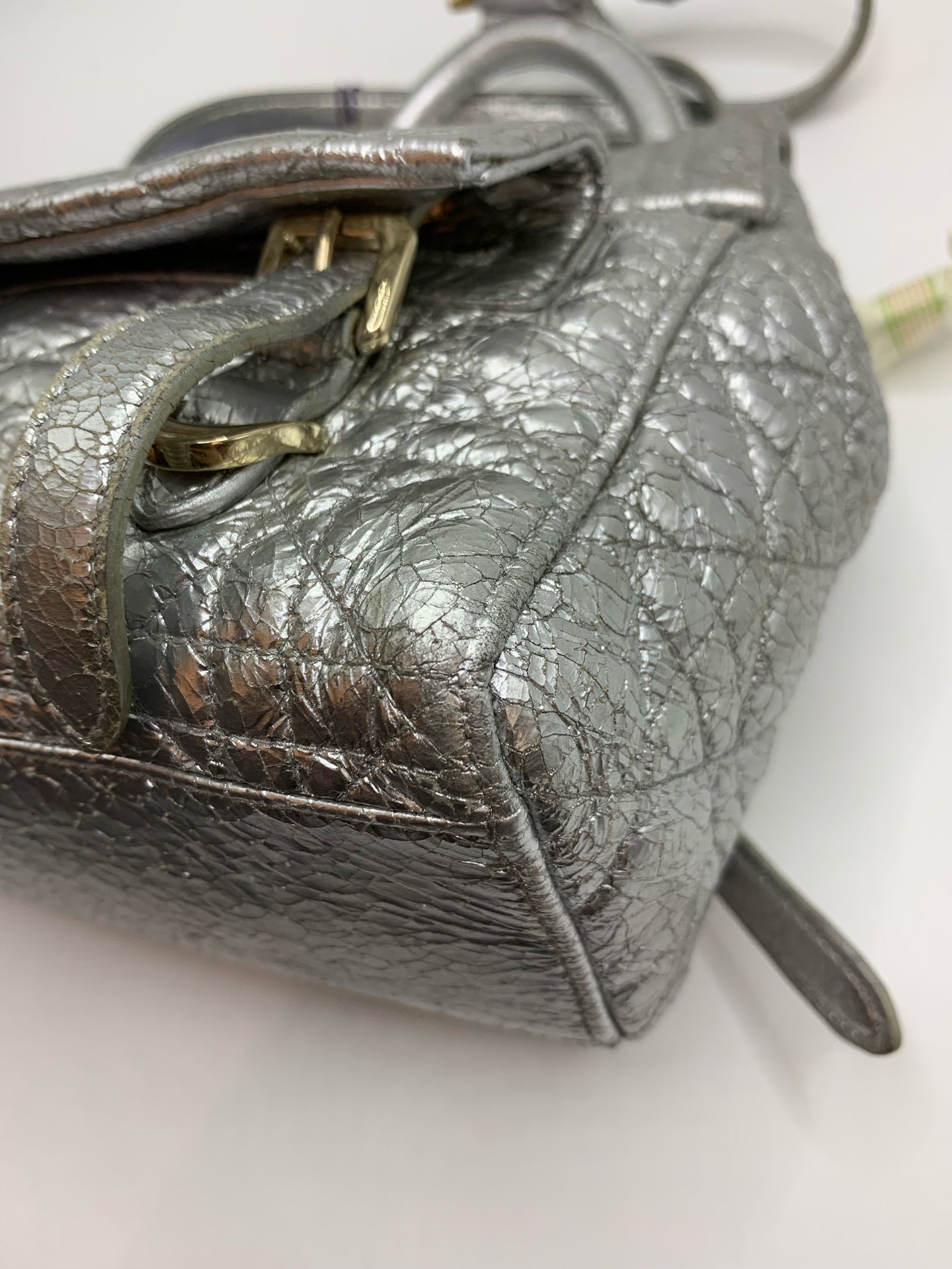 Dior Silver Backpack