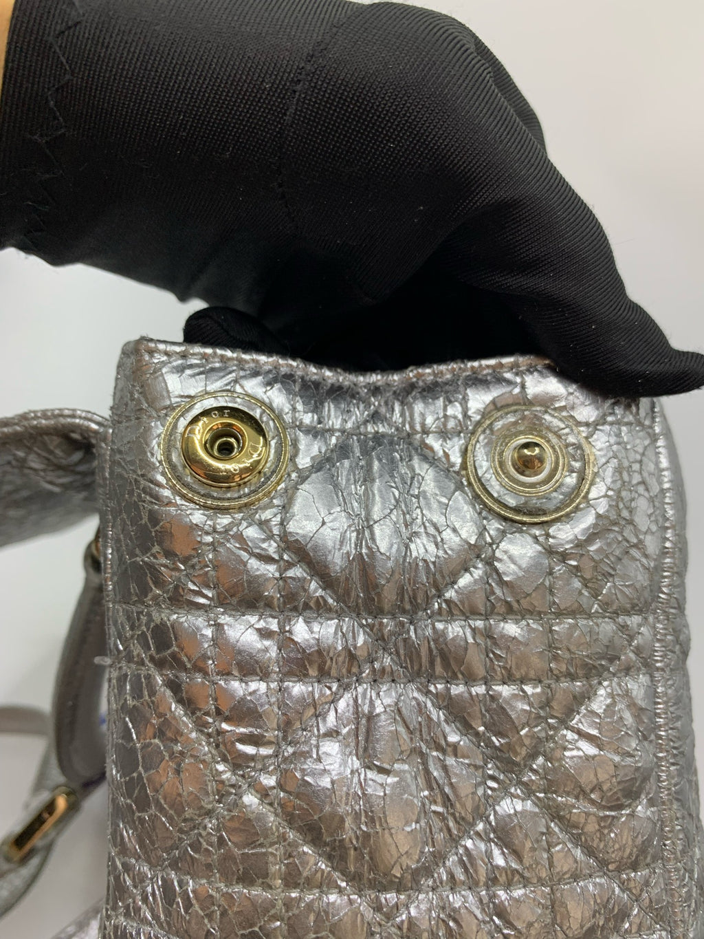 Dior Silver Backpack