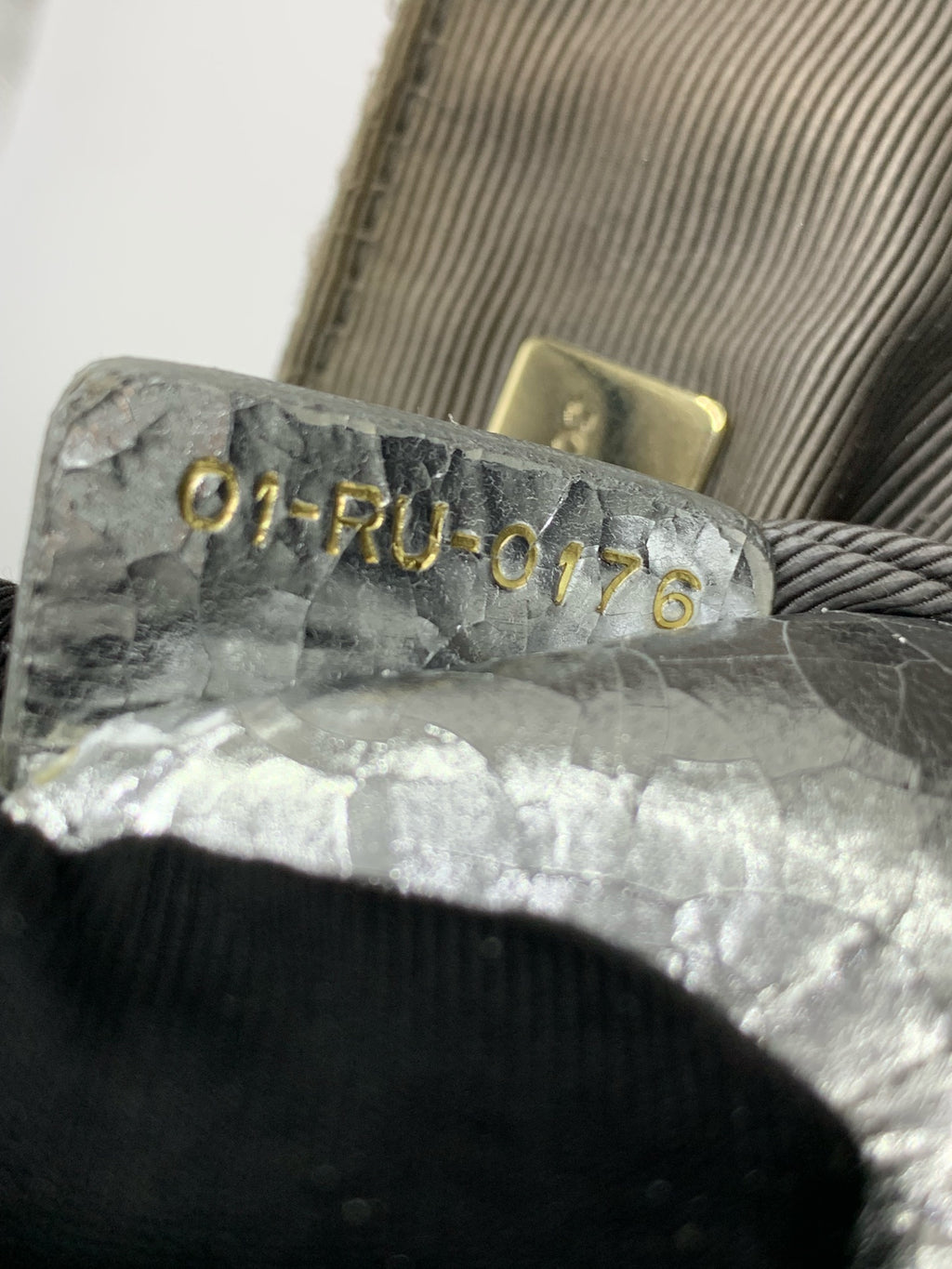 Dior Silver Backpack