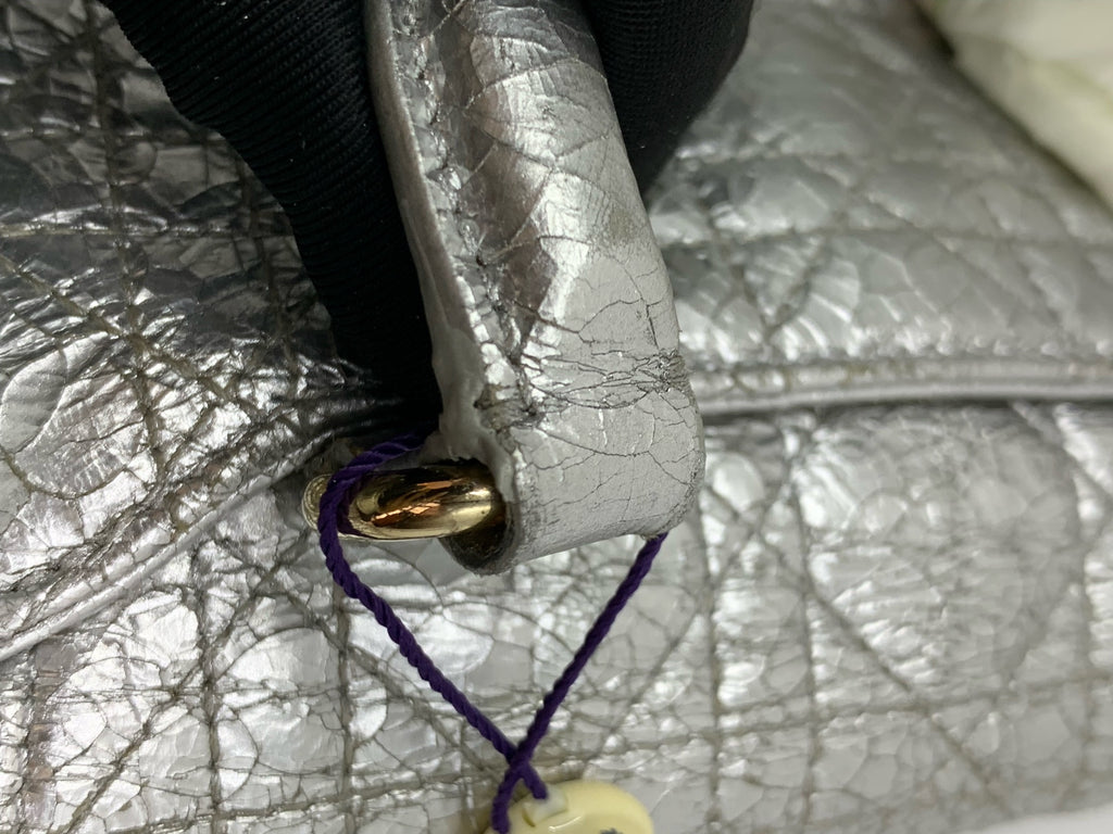 Dior Silver Backpack