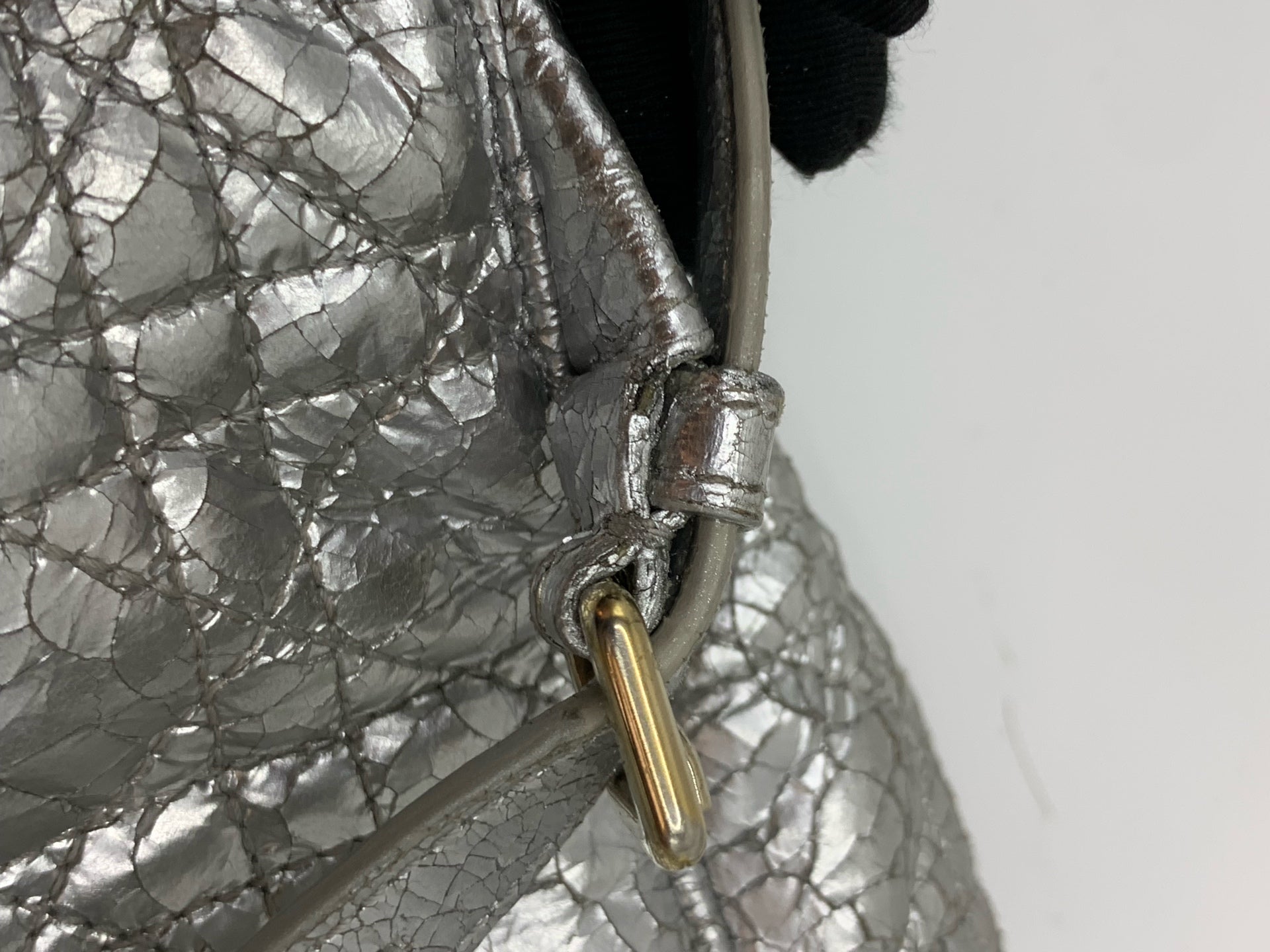 Dior Silver Backpack