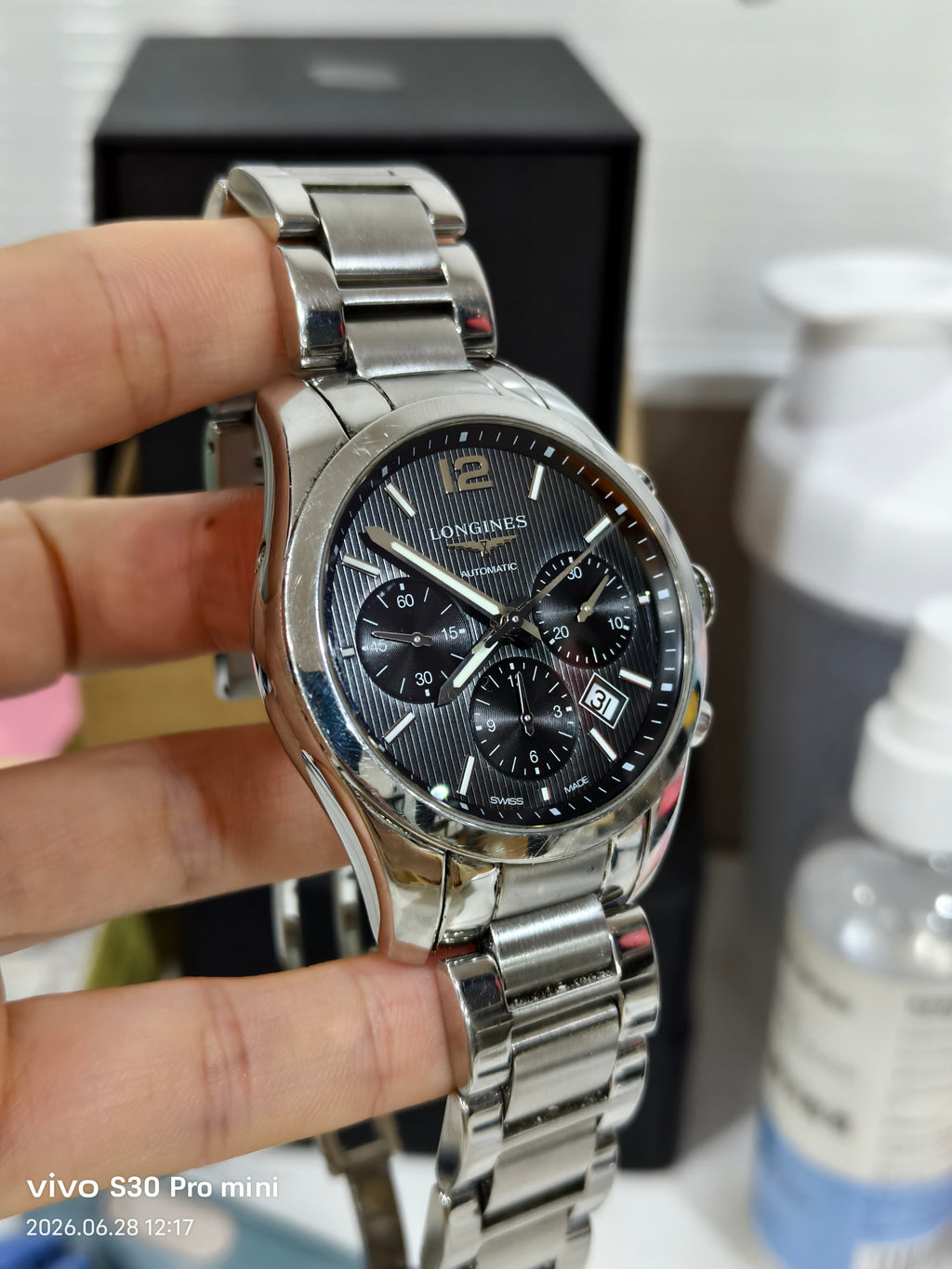 Longines Elegance Automatic (self-winding) watch 41 millimeters L2.786.4.56.6