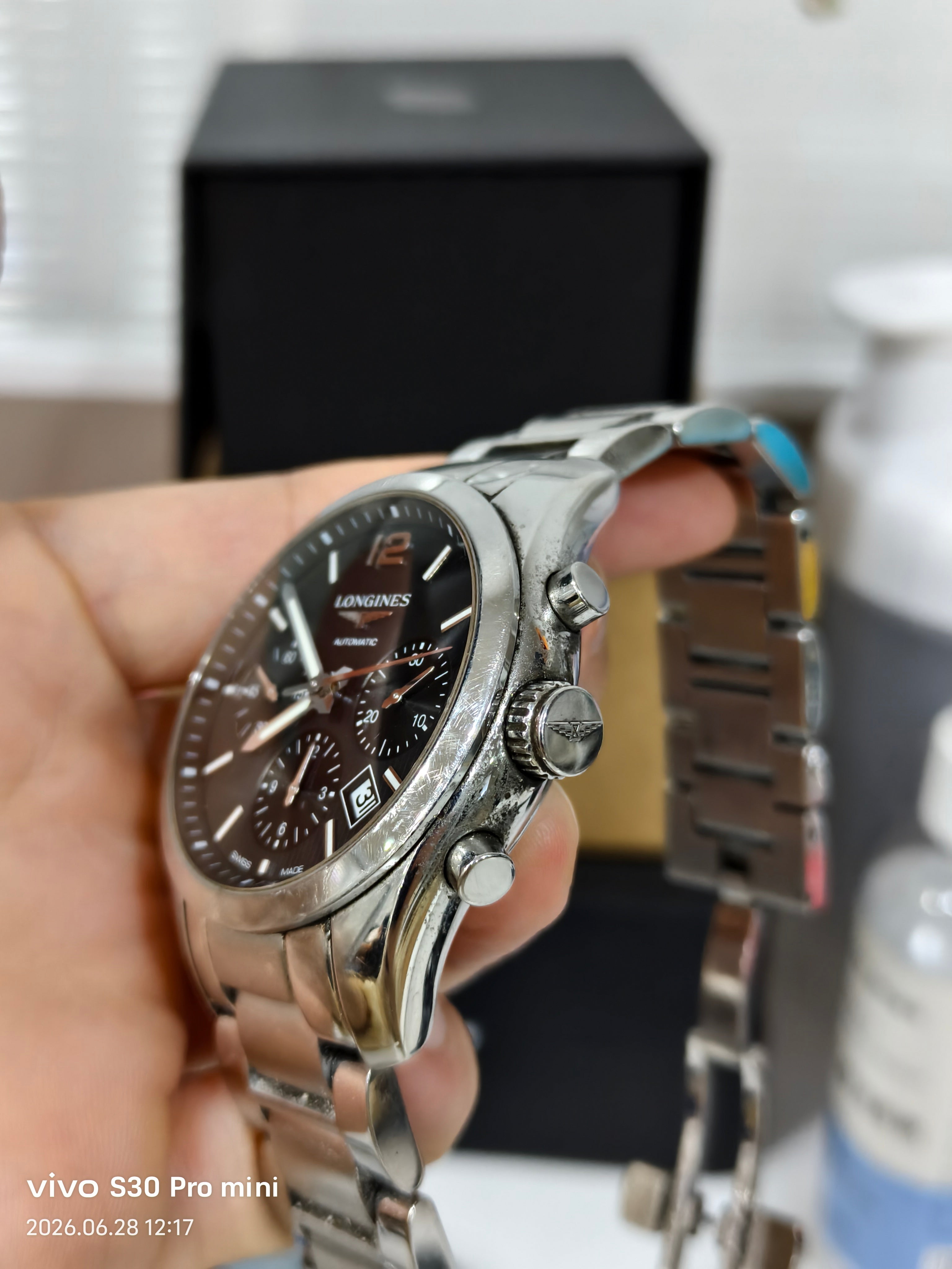 Longines Elegance Automatic (self-winding) watch 41 millimeters L2.786.4.56.6