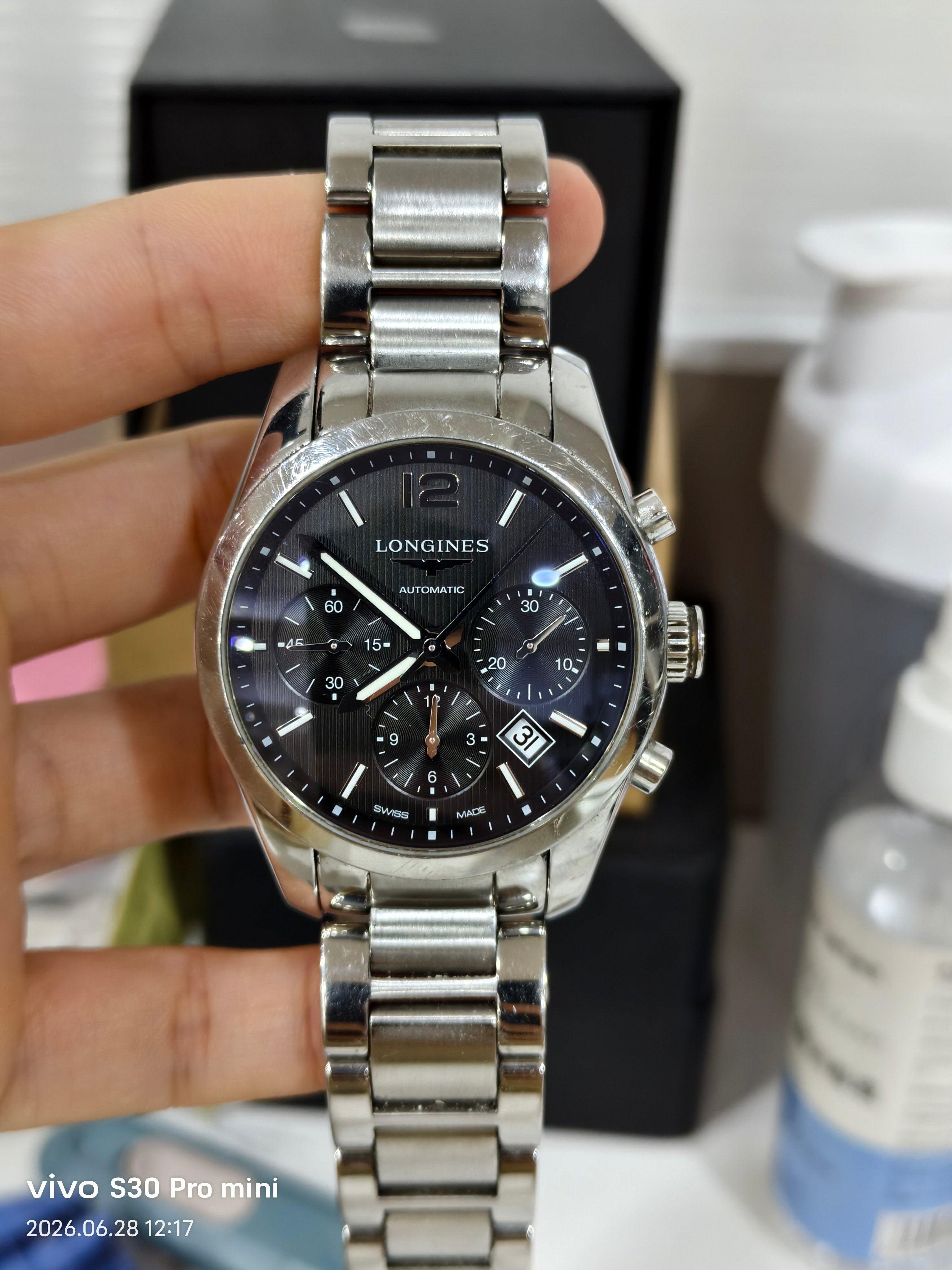 Longines Elegance Automatic (self-winding) watch 41 millimeters L2.786.4.56.6