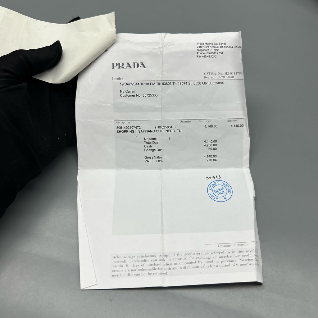 Prada Black Satchel