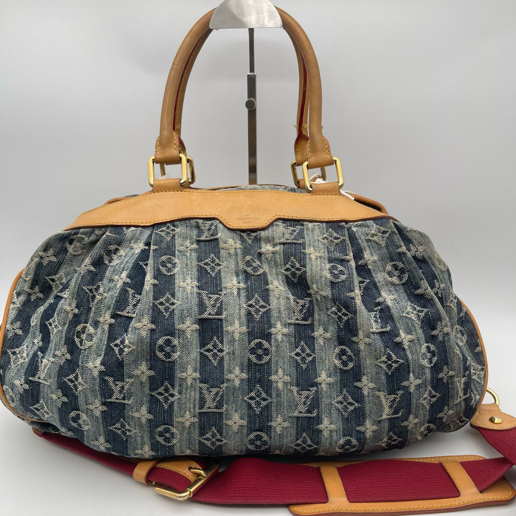 Louis Vuitton Blue Tote