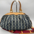 Louis Vuitton Blue Tote