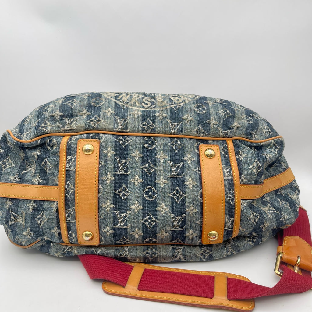 Louis Vuitton Blue Tote