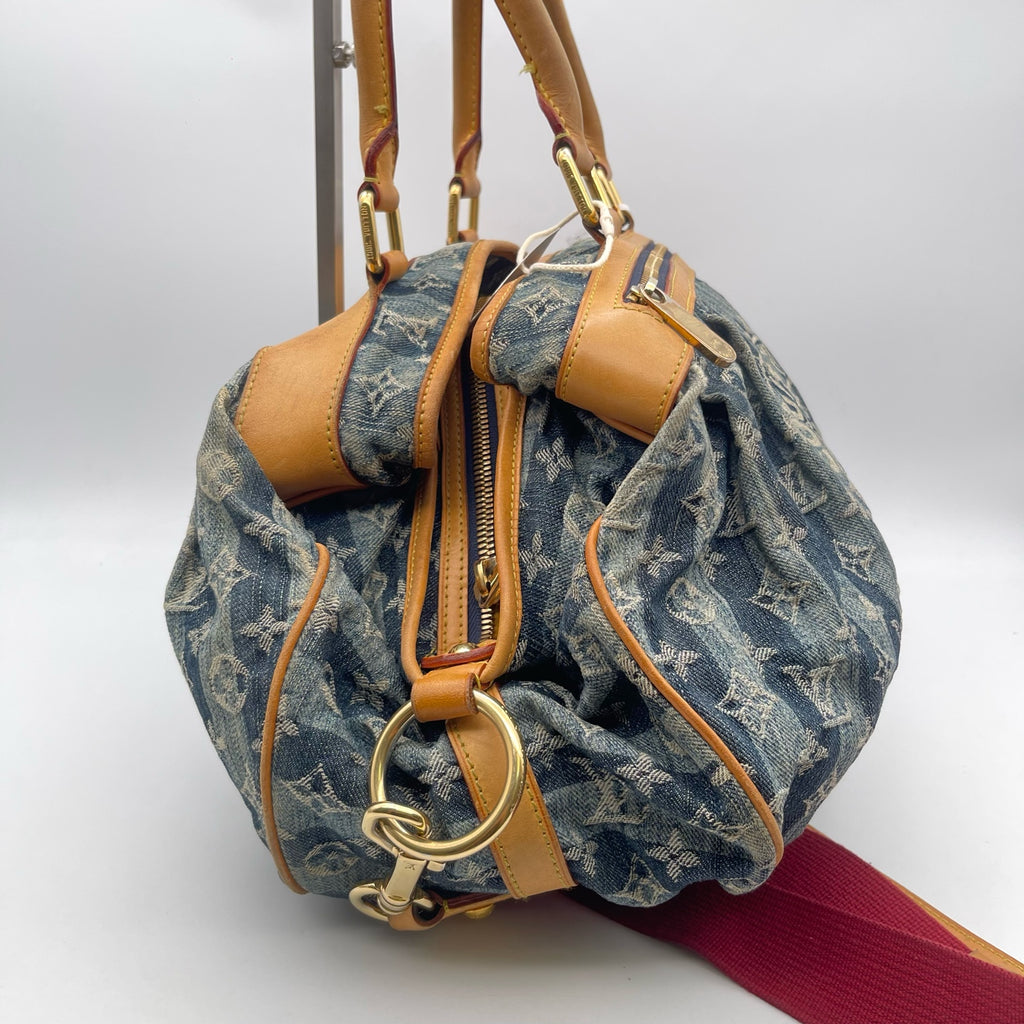 Louis Vuitton Blue Tote