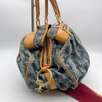 Louis Vuitton Blue Tote