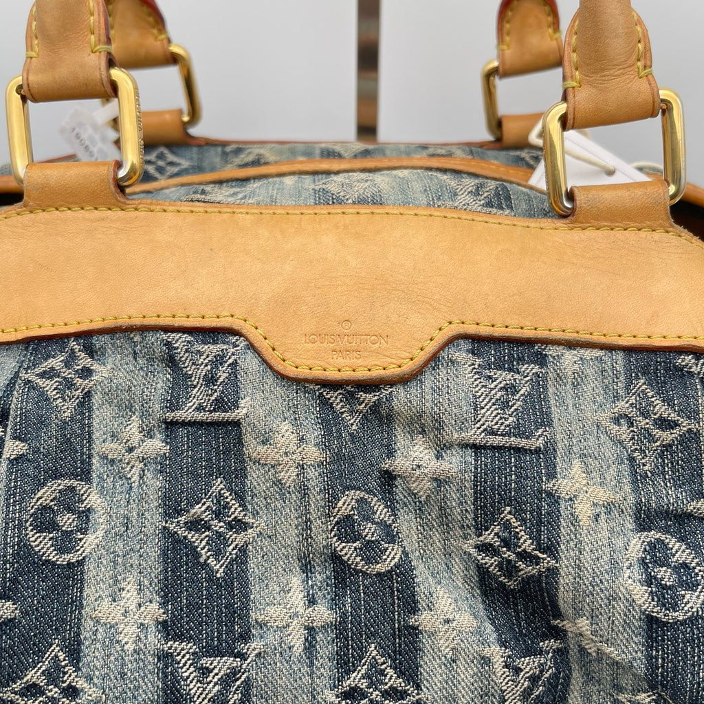 Louis Vuitton Blue Tote