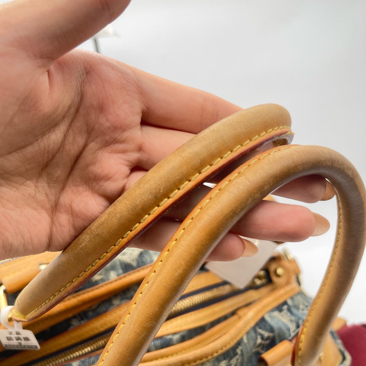 Louis Vuitton Blue Tote